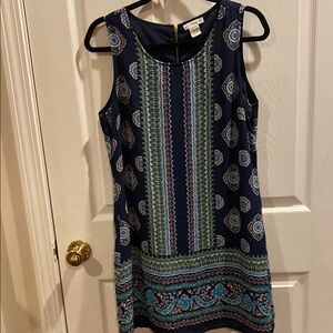Artisan Ny Blue Sleeveless Scoop Neck Sundress size 6
661